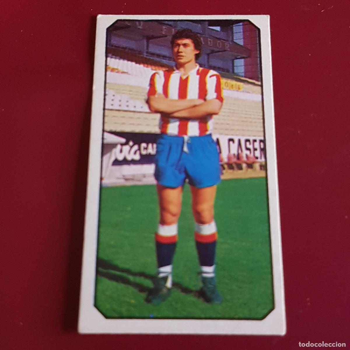 Fu&szlig;ball-Sticker: ESTE - FUTBOL LIGA 77 78 - 1977 1978 - GIJON - JOSE MANUEL - NUNCA PEGADO
