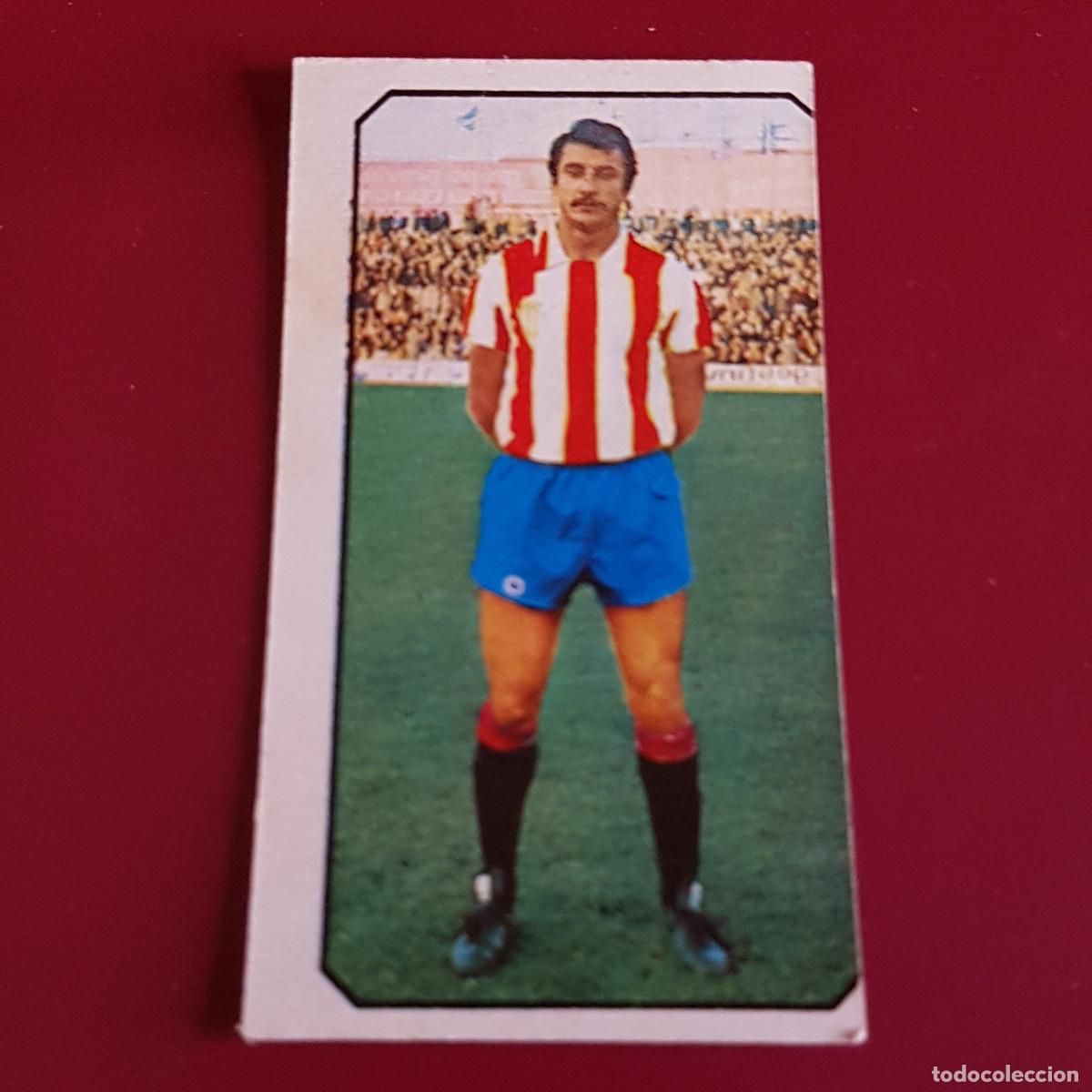 Fu&szlig;ball-Sticker: ESTE - FUTBOL LIGA 77 78 - 1977 1978 - GIJON - JOAQUIN - NUNCA PEGADO
