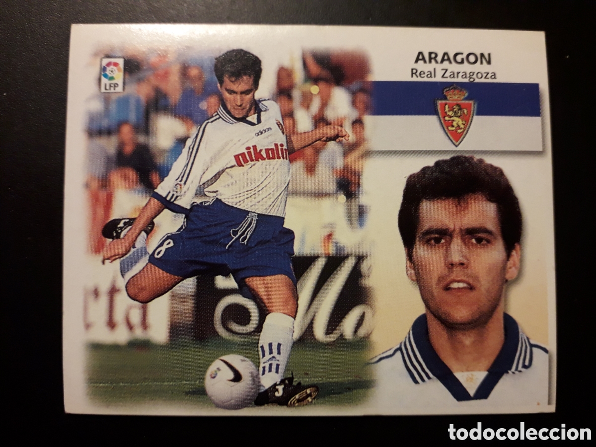Cromos de f&uacute;tbol: ARAG&Oacute;N ZARAGOZA ED ESTE 99 00 1999 2000 SIN PEGAR, PEDIDO M&Iacute;NIMO 3&euro;