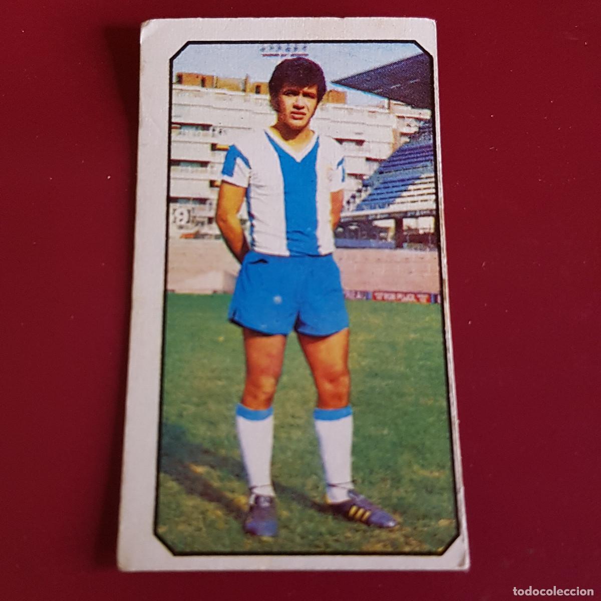 Fu&szlig;ball-Sticker: ESTE - FUTBOL LIGA 77 78 - 1977 1978 - ESPA&Ntilde;OL - ORTIZ AQUINO - NUNCA PEGADO