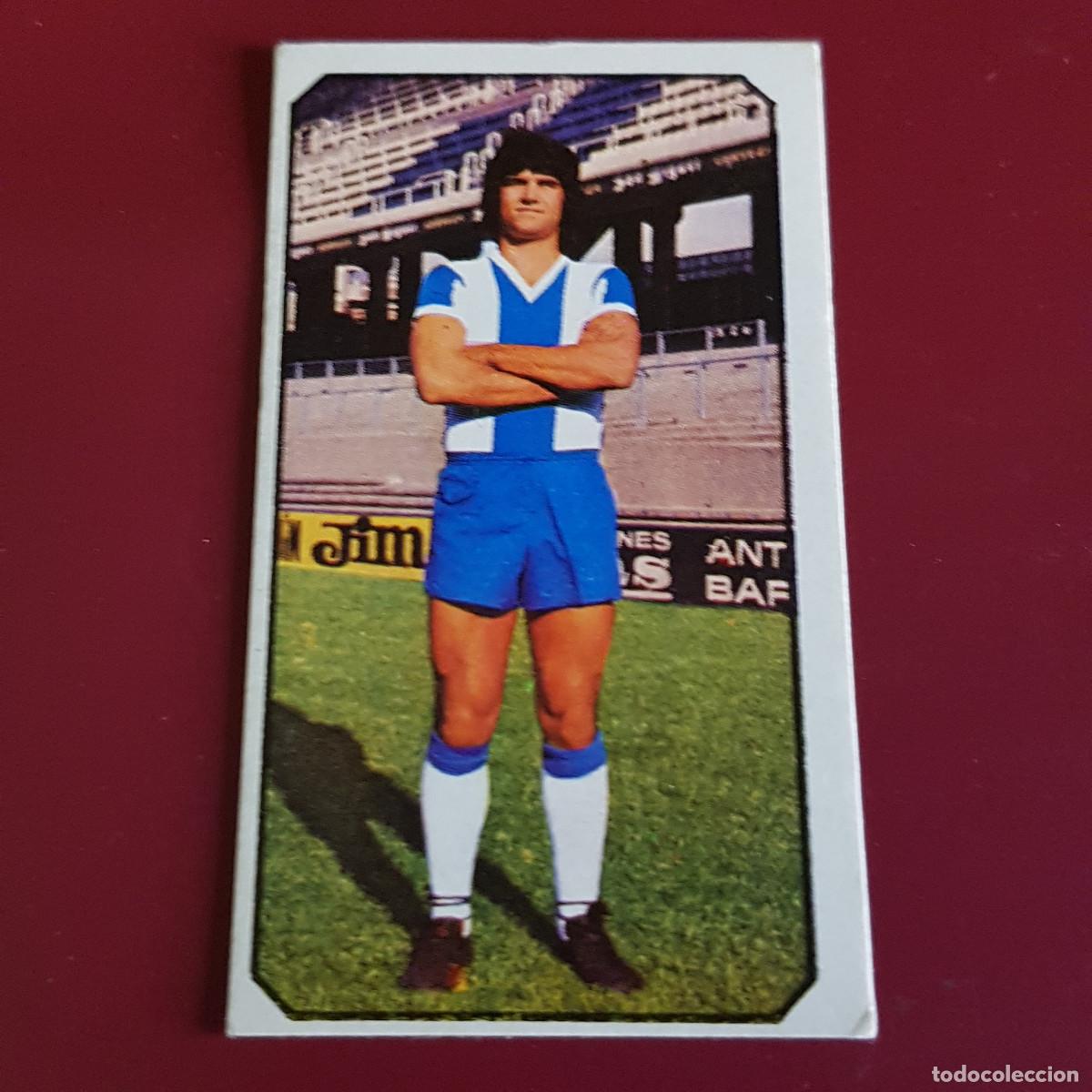 Figurine di Calcio: ESTE - FUTBOL LIGA 77 78 - 1977 1978 - ESPA&Ntilde;OL - CANITO - NUNCA PEGADO