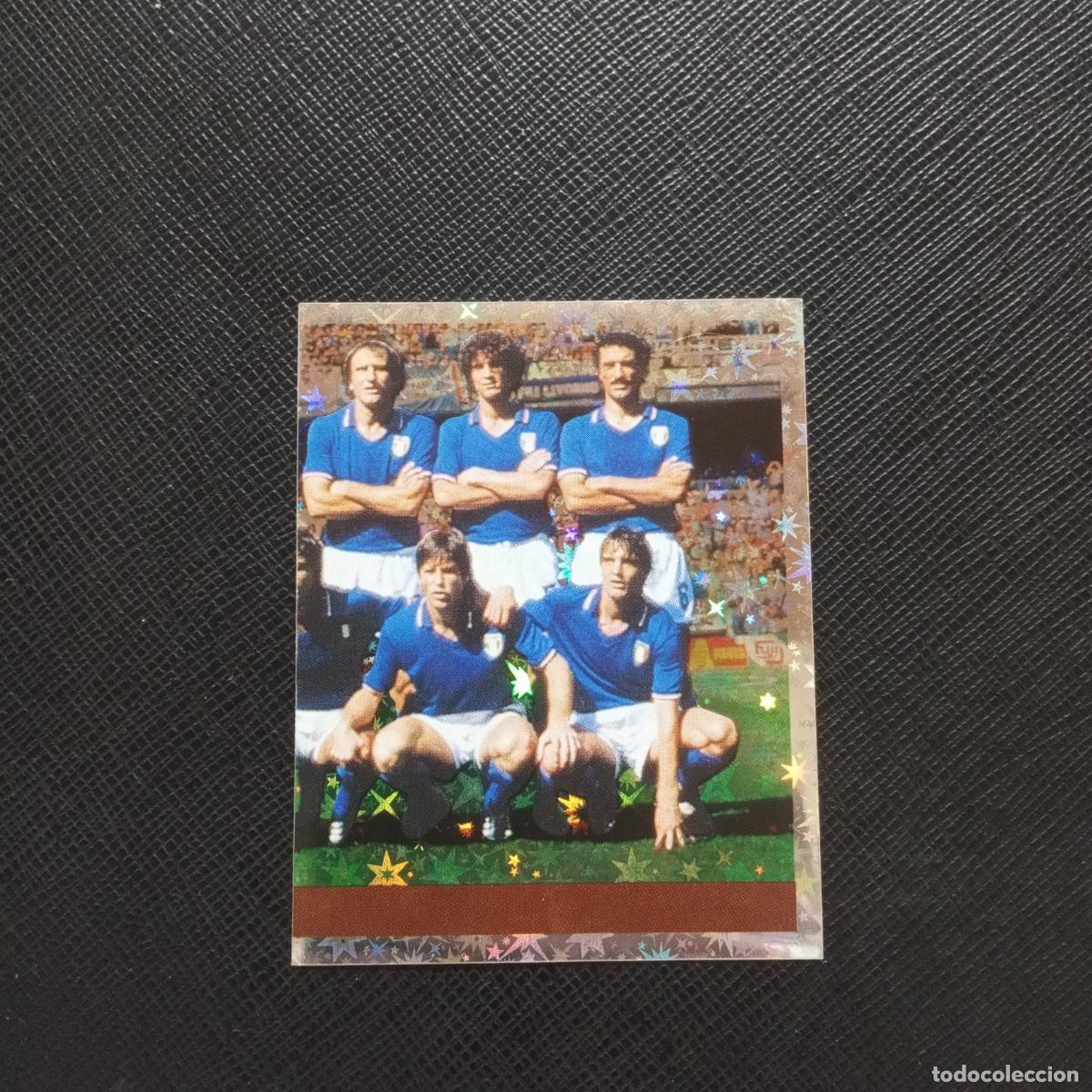 Cromos de F&uacute;tbol: 9 ALINEACION ITALIA 1982 DS FRANCIA 1998 MUNDIAL WORLD CROMO FUTBOL 98 - SIN PEGAR - A11 PG118