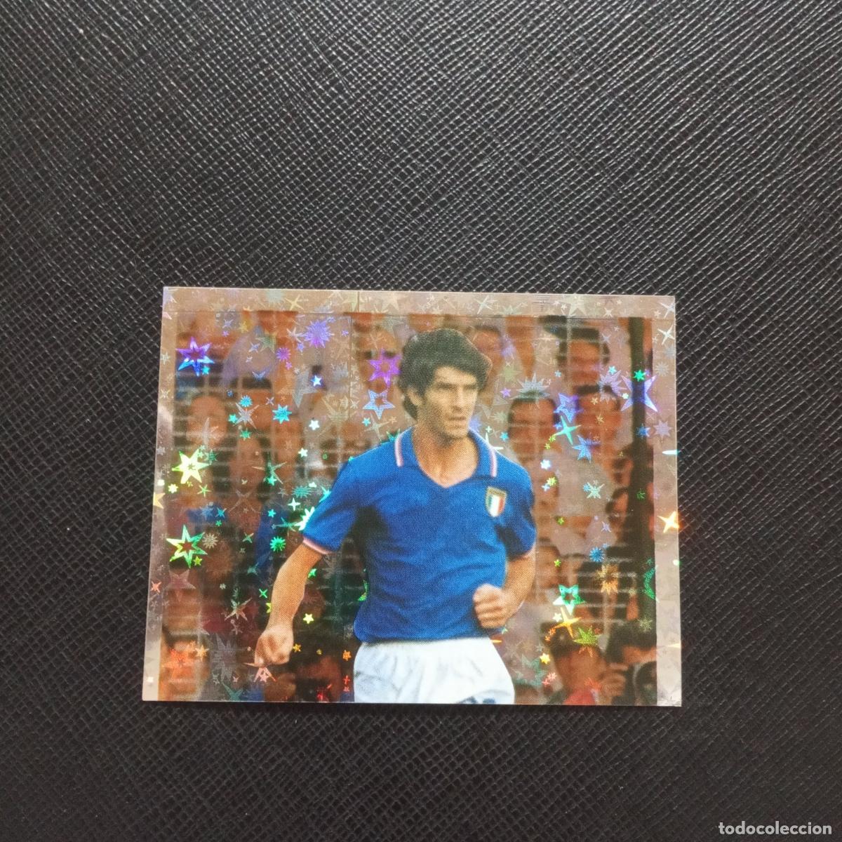 Cromos de F&uacute;tbol: 10 PAOLO ROSSI 1982 ITALIA DS FRANCIA 1998 MUNDIAL WORLD CROMO FUTBOL 98 - SIN PEGAR - A11 PG136 B
