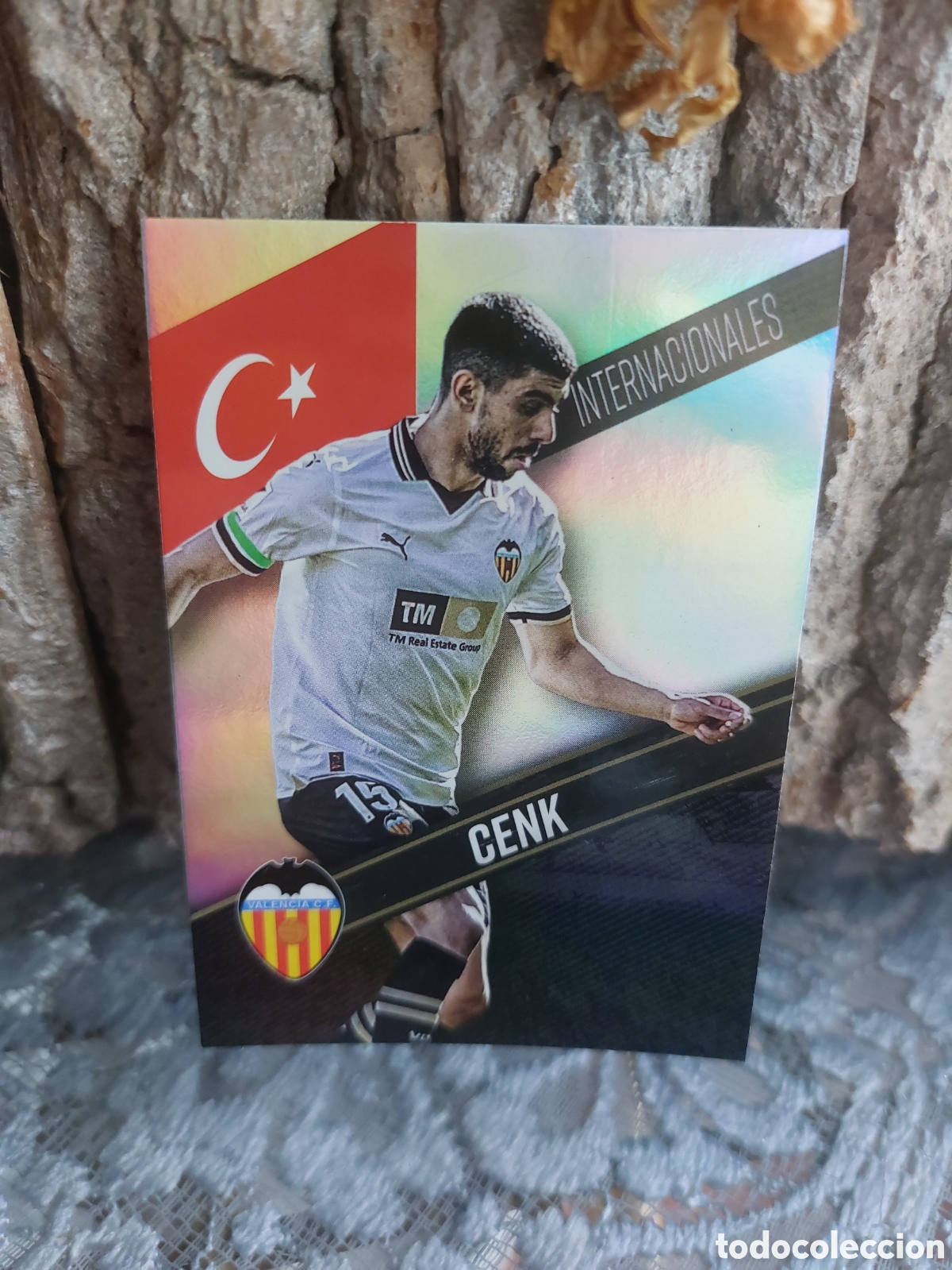 Football Stickers: RAINBOW 42 CENK OZKACAR INTERNACIONALES VALENCIA CF MUNDICROMO 23 24 2023 2024 ADNVCF FOOTBALL TREAS
