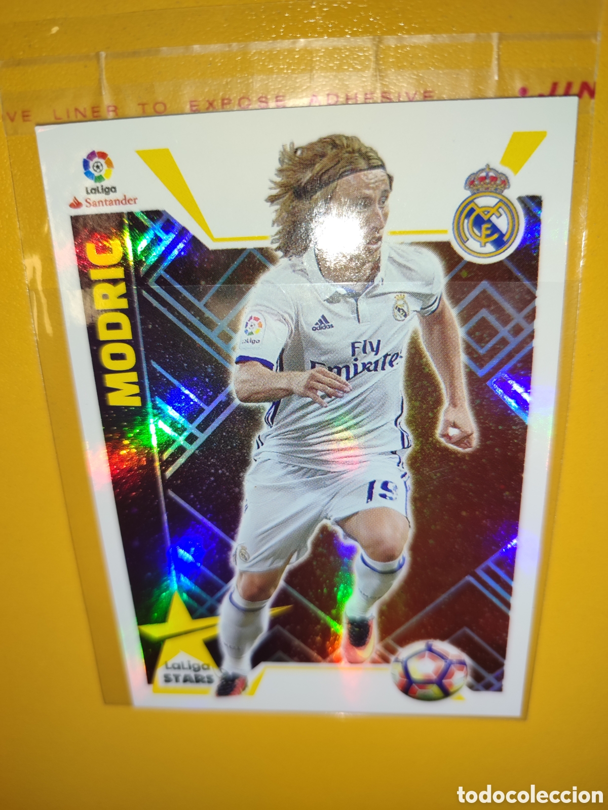 Cromos de f&uacute;tbol: Modric Este 17-18, n&uacute;mero 16 - Foto 2