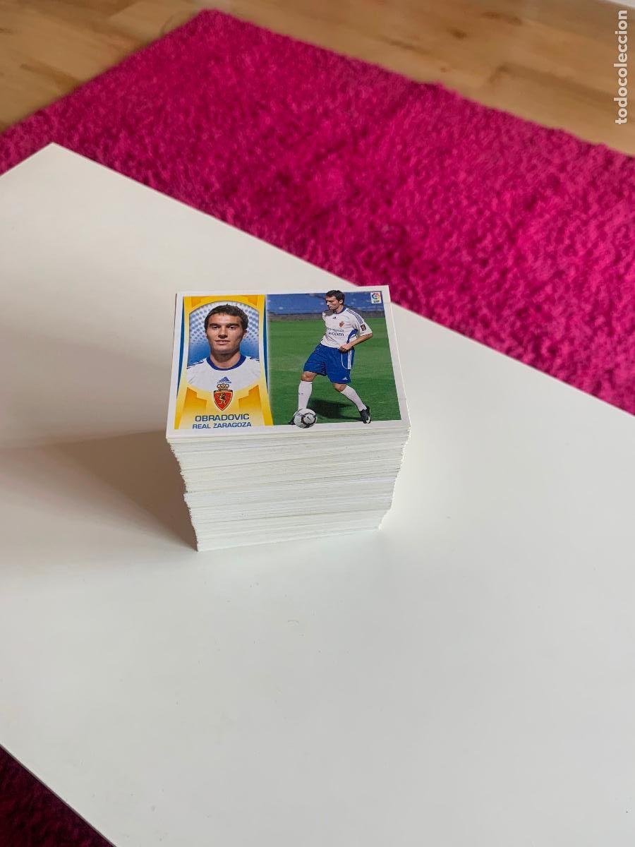 Fu&szlig;ball-Sticker: Liga este 2009 2010 lote de 386 sin repetir 09 10