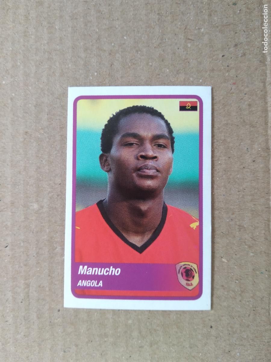 Cromos de f&uacute;tbol: 23 MANUCHO ANGOLA CROMO STICKER ESTAMPA PANINI FUTBOL COPA AFRICA 2010 AFRICA CUP 10