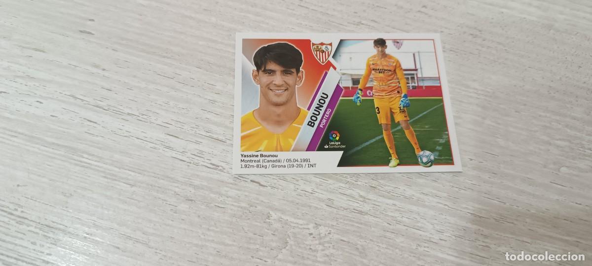 Cromos de F&uacute;tbol: BOUNOU COLOCA NUNCA PEGADO LIGA ESTE 19 20 2019 2020