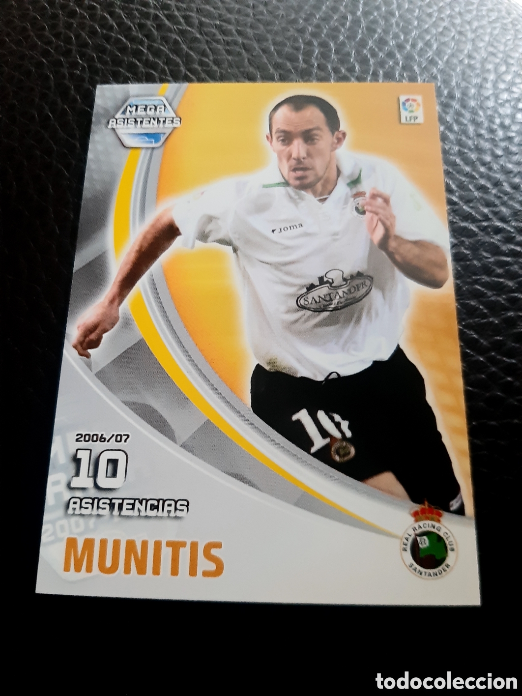 Cromos de f&uacute;tbol: MEGA ASISTENTES 396 MUNITIS.. RACING SANTANDER.. MEGACRACKS 2007 2008 - Foto 1