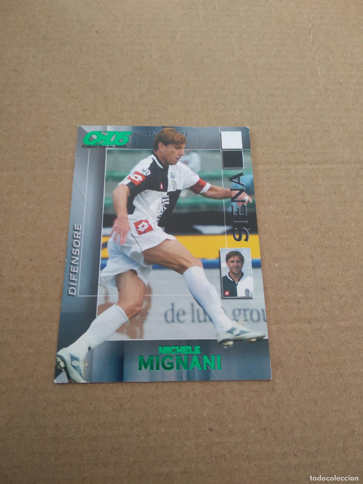 Cromos de f&uacute;tbol: 165 MIGNANI SIENA CROMO FUTBOL Panini Calcio Cards 2004-2005 LIGA ITALIA CALCIATORI 04-05