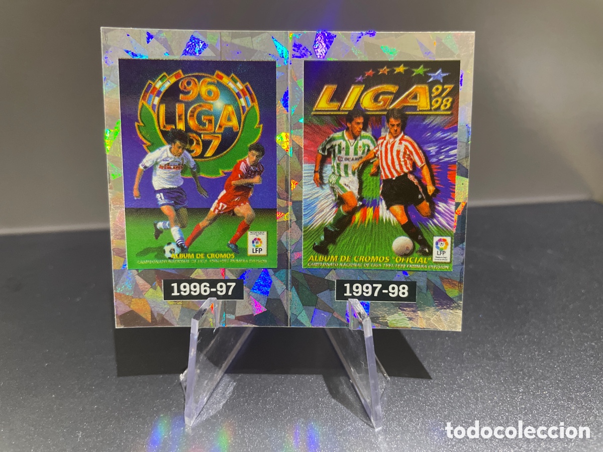 Cromos de f&uacute;tbol: 25 - 26 Magicos 50 a&ntilde;os Liga Este 2021-22 Panini