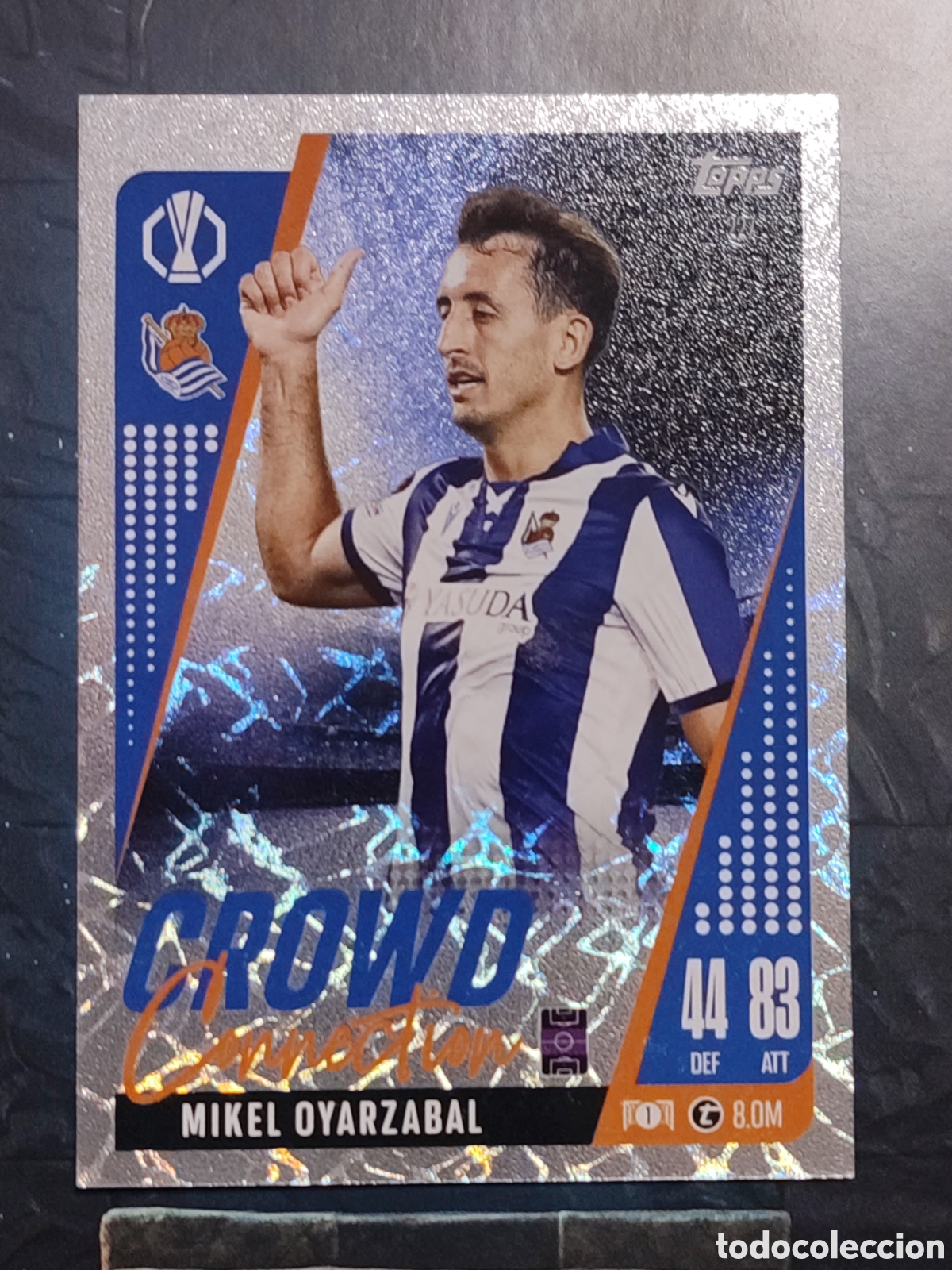 Fu&szlig;ball-Sticker: 227 Mikel Oyarzabal Real Sociedad de F�tbol Crowd Connection Match Attax Extra 2024 2025 Topps
