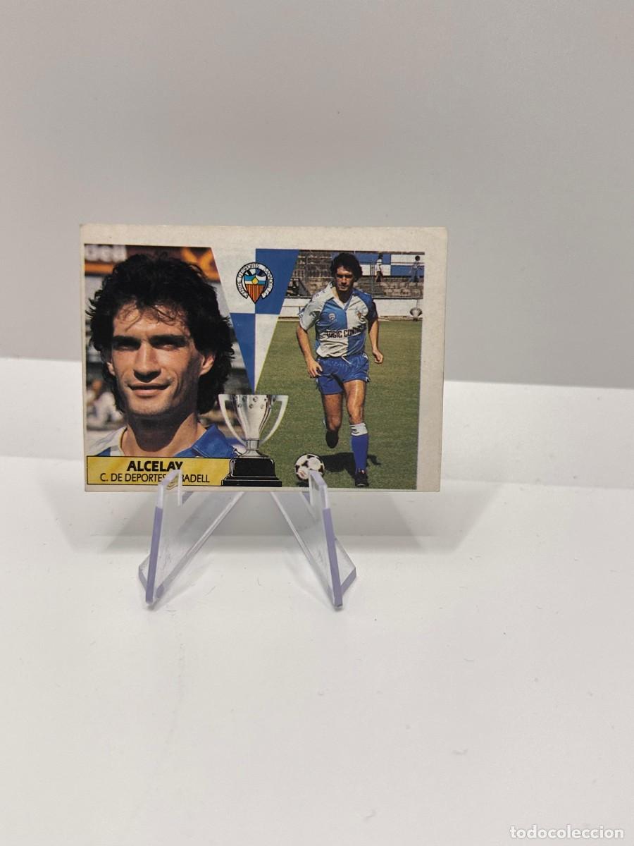 Fu&szlig;ball-Sticker: Alcelay Sabadell Ultimos Fichajes N&ordm;34 sin pegar LIGA ESTE 87 88 Futbol 1&ordf; Division 1987 1988