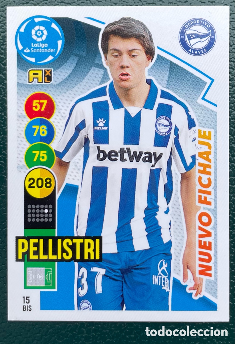 Figurine di Calcio: 15 BIS PELLISTRI DEPORTIVO ALAVES FICHAS ALBUM ADRENALYN XL 2020 2021 20 21 PANINI