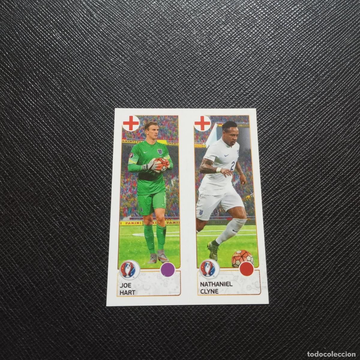 Cromos de Futebol: 150 JOE HART CLYNE INGLATERRA PANINI EURO EUROCOPA FRANCIA 2016 CROMO FUTBOL 16 - SIN PEGAR - X2