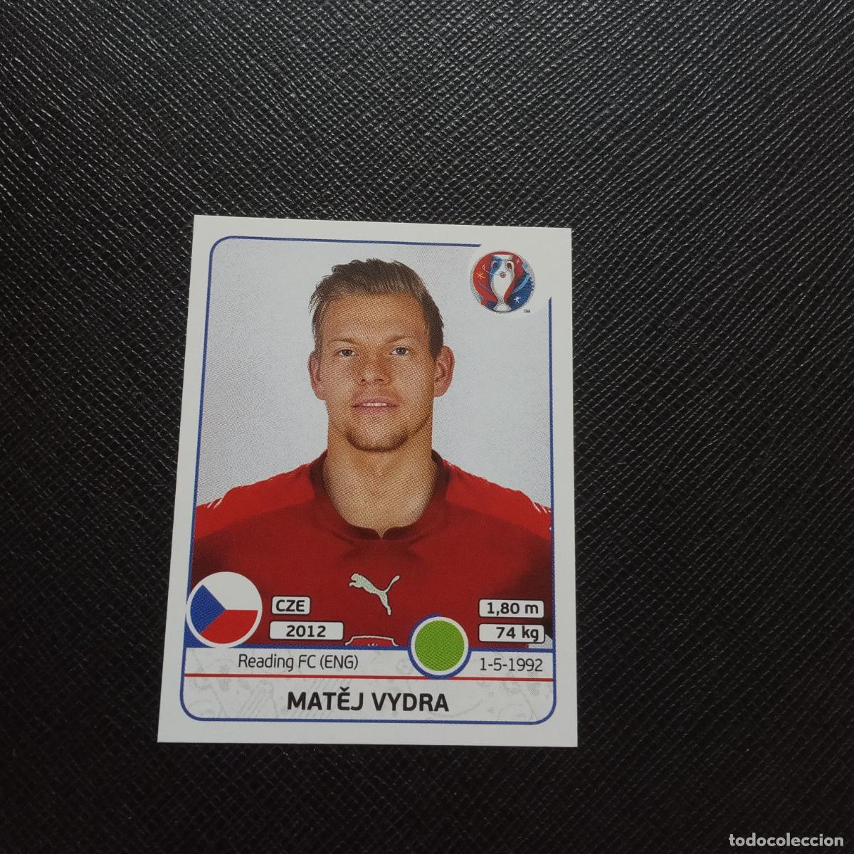 Cromos de F&uacute;tbol: 401 MATEJ VYDRA REPUBLICA CHECA PANINI EURO EUROCOPA FRANCIA 2016 CROMO FUTBOL 16 - SIN PEGAR - X2