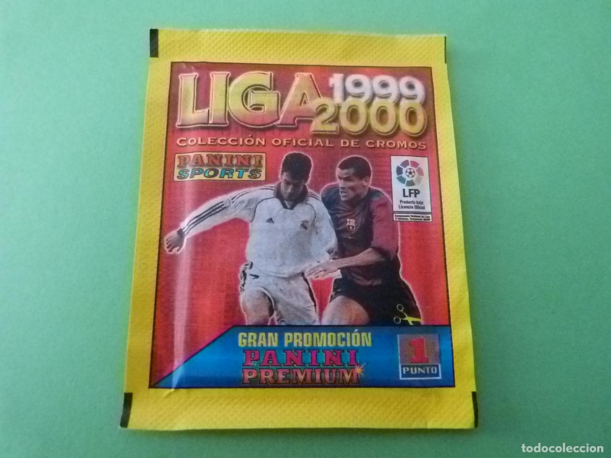 Football Stickers: SOBRE CROMOS DE F&Uacute;TBOL SIN ABRIR LIGA PANINI 1999-2000 DE PANINI SPORTS