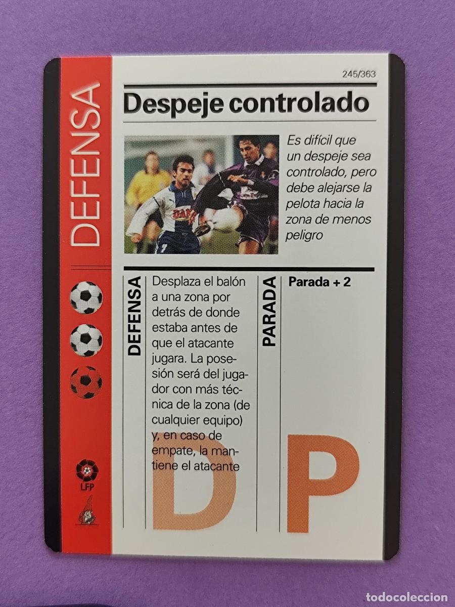 Cromos de F&uacute;tbol: ESPA&Ntilde;OL VALLADOLID DEFENSA DESPEJE LIGA 1999 2000 99 00 FUTBOL A LA CARTA ED. MARTINEZ ROCA