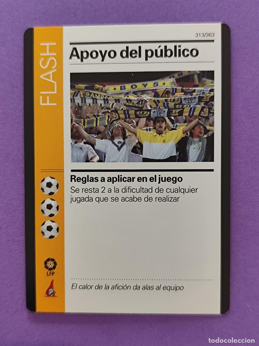 Cromos de F&uacute;tbol: FLASH APOYO DEL PUBLICO 1999 2000 99 00 FUTBOL A LA CARTA ED. MARTINEZ ROCA