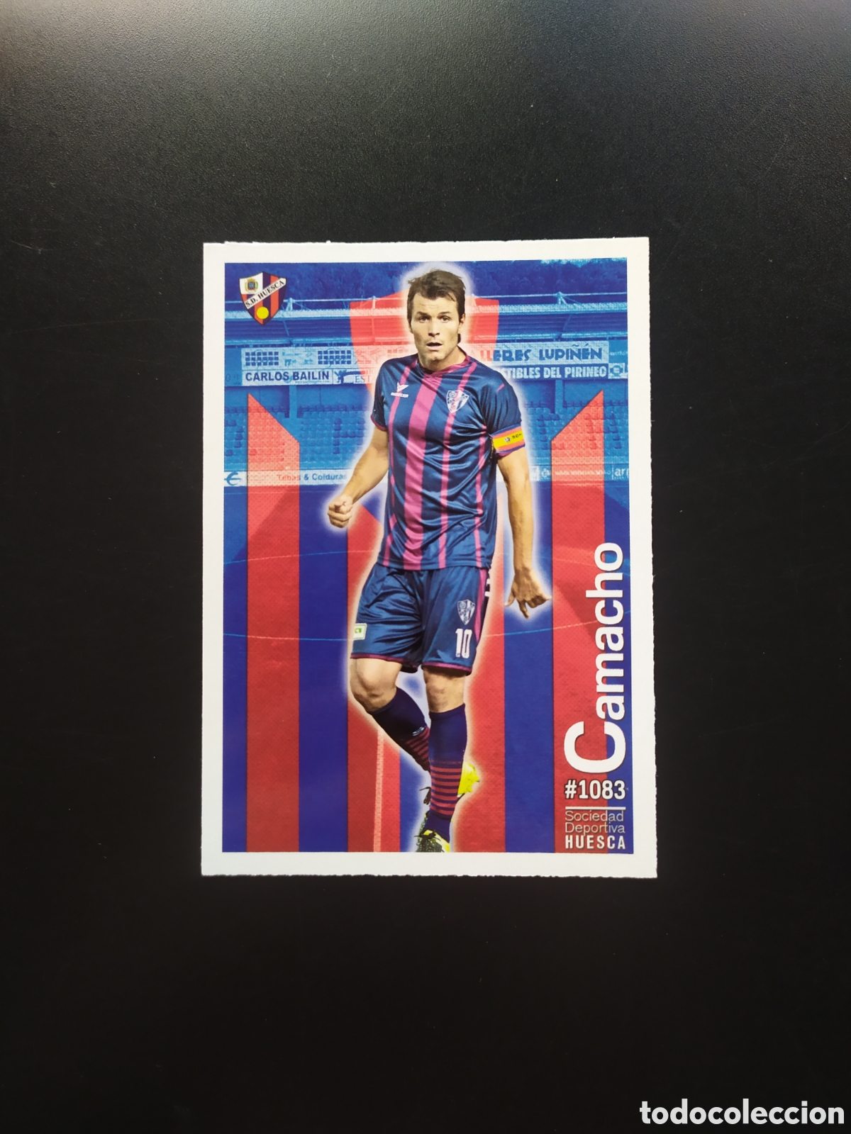 Cromos de Futebol: Mundicromo fichas Liga 2015 2016 15 16 Camacho n&deg; 1083 Huesca