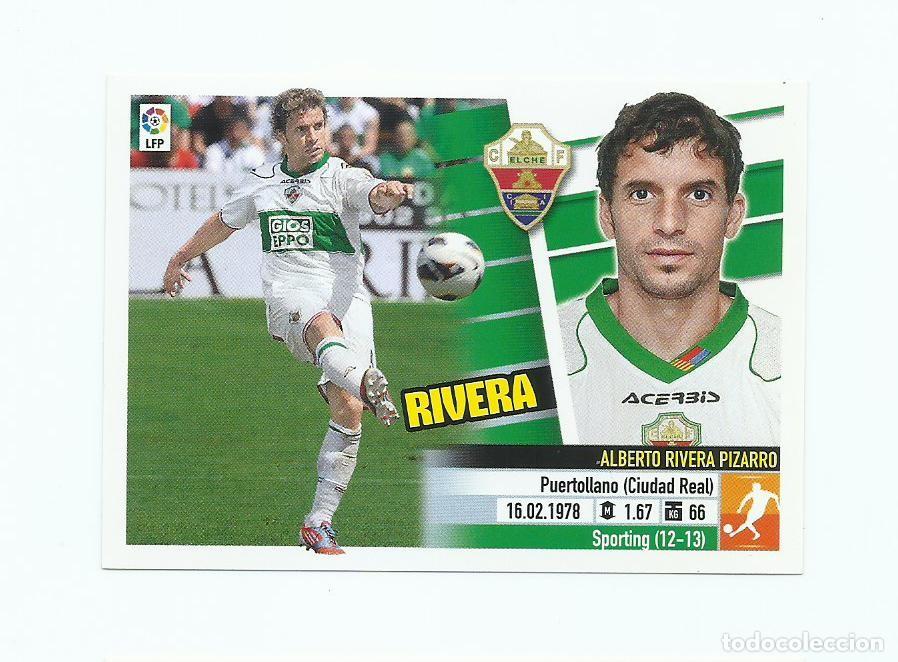 Cromos de f&uacute;tbol: EDICIONES ESTE 2013/2014 12 RIVERA ELCHE , NUEVO PERFECTO - Foto 1