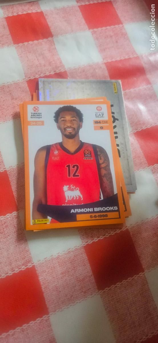 Cromos de f&uacute;tbol: 162 leday Armani milano 2024 2025 24 25 euroleague euroliga