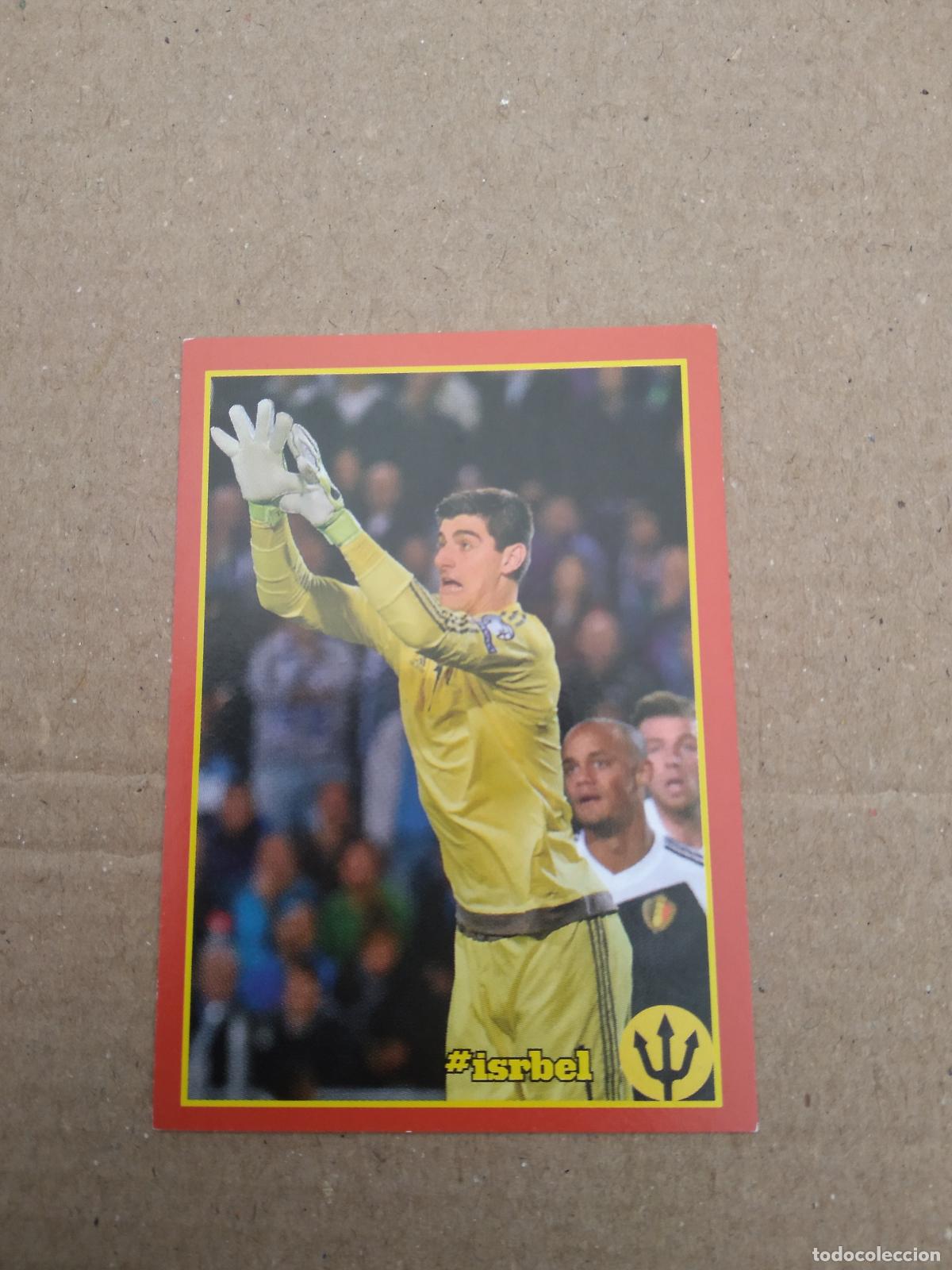 Cromos de f&uacute;tbol: 51 COURTOIS BELGICA CROMO FUTBOL BELGIAN RED DEVILS CARREFOUR PANINI FAMILY 2016