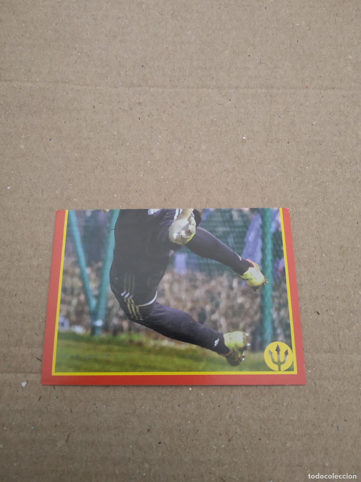 Cromos de f&uacute;tbol: 102 COURTOIS BELGICA CROMO FUTBOL BELGIAN RED DEVILS CARREFOUR PANINI FAMILY 2016