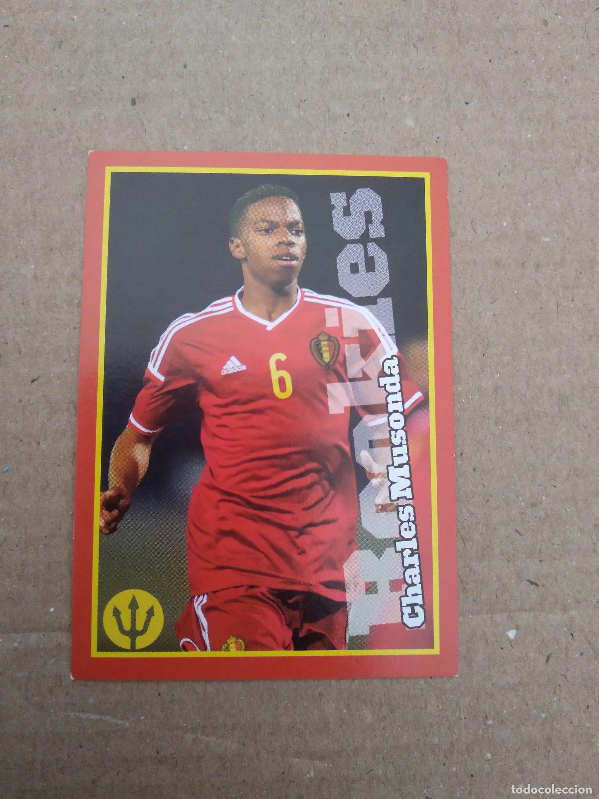 Cromos de F&uacute;tbol: 276 MUSONDA BELGICA CROMO FUTBOL BELGIAN RED DEVILS CARREFOUR PANINI FAMILY 2016