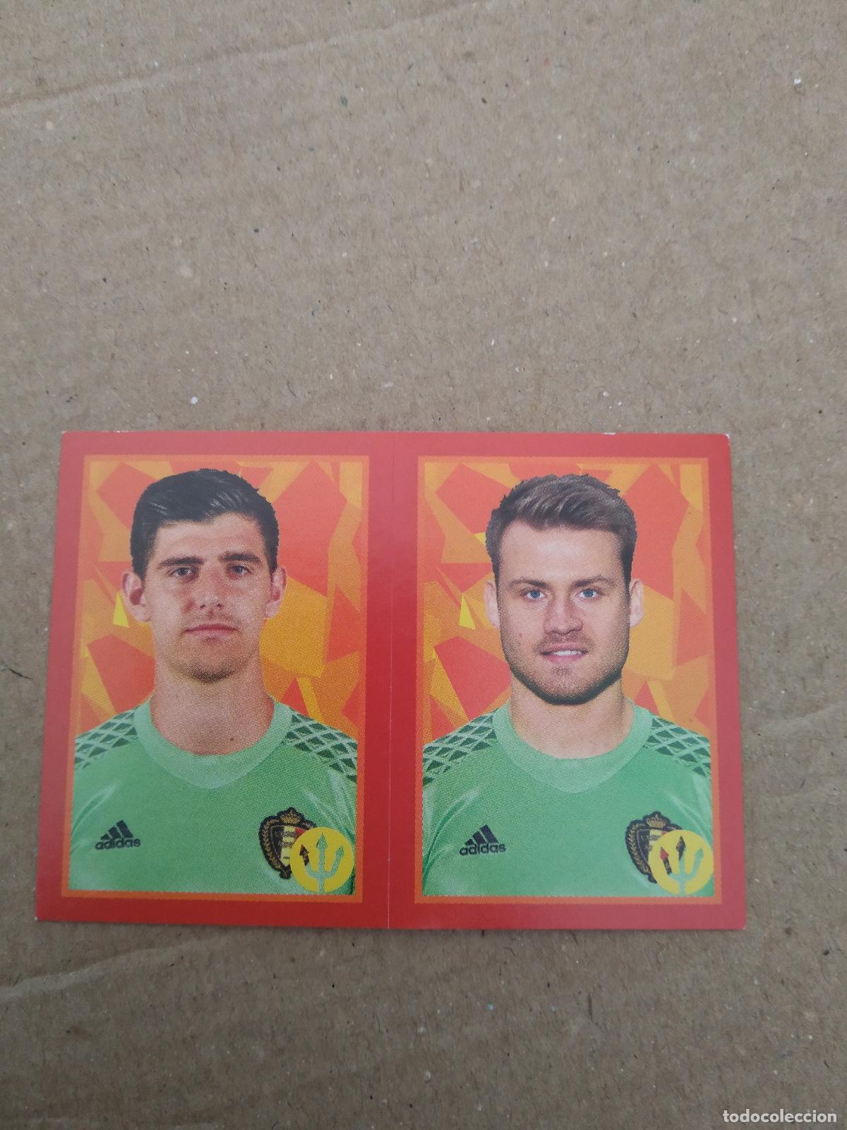 Cromos de f&uacute;tbol: 291 COURTOIS MIGNOLET BELGICA CROMO FUTBOL BELGIAN RED DEVILS CARREFOUR PANINI FAMILY 2016