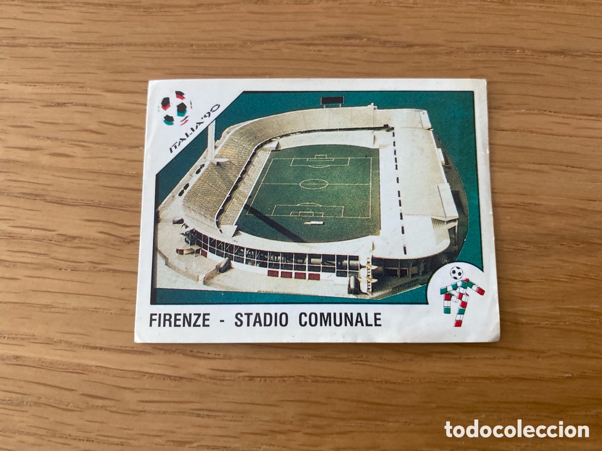 Fu&szlig;ball-Sticker: Cromo panini mundial Italia 90 n&uacute;mero 11 Firenze stadio - Stickers album world cup Italy 1990