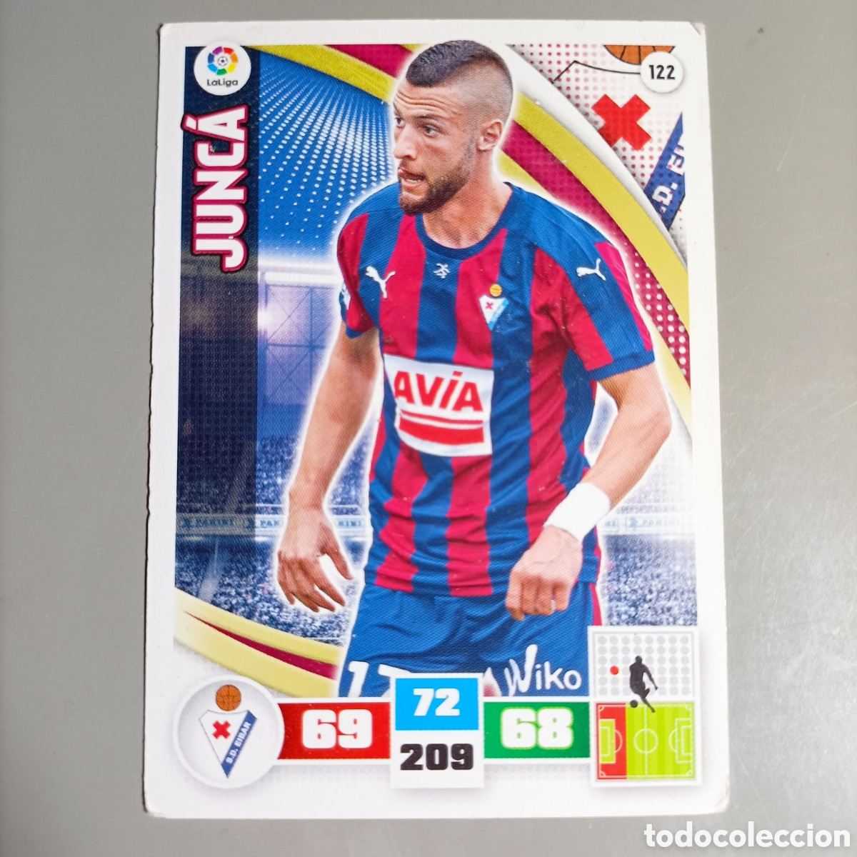 Cromos de f&uacute;tbol: ADRENALYN. LIGA 2015-2016 (EIBAR) №122 JUNCA - Foto 1