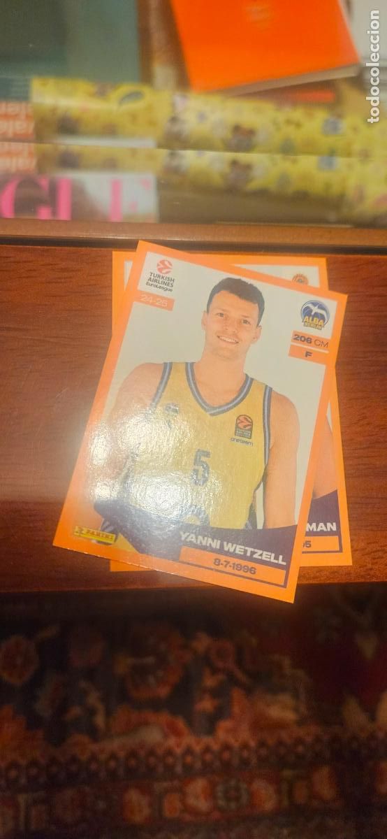 Cartes &agrave; collectionner de Football: 82 wetzel Euroleague Euroliga 2024 2025 24 25
