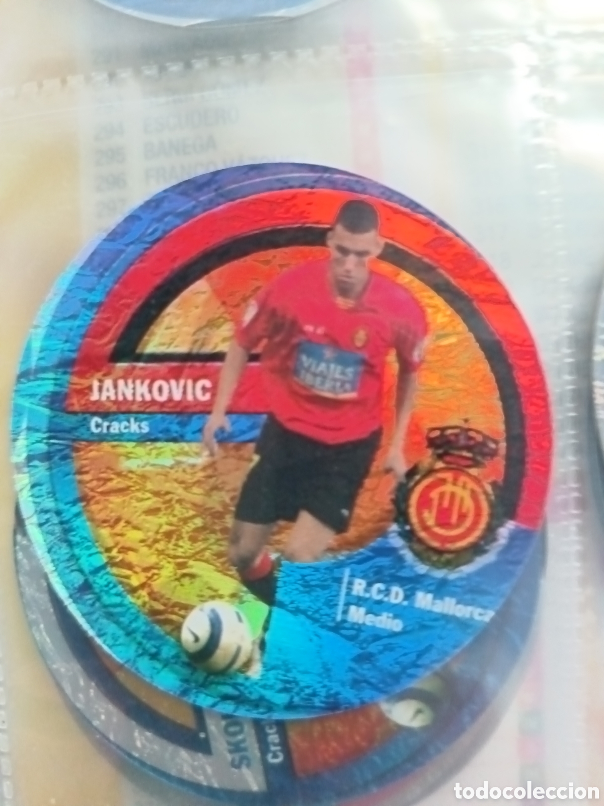 Cromos de f&uacute;tbol: 349 Jankovic CIRCLECARD DANET 2006/ 2007 Mundicromo