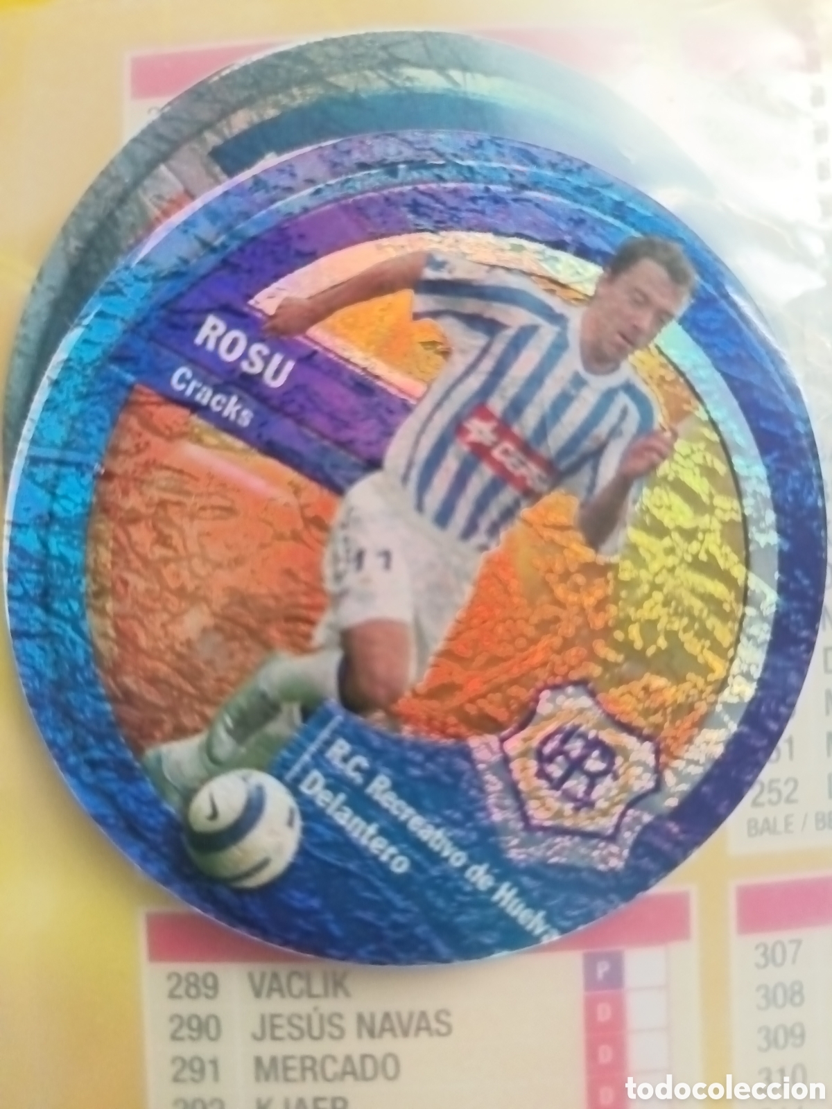 Cromos de f&uacute;tbol: 484 Rosu CIRCLECARD DANET 2006/ 2007 Mundicromo