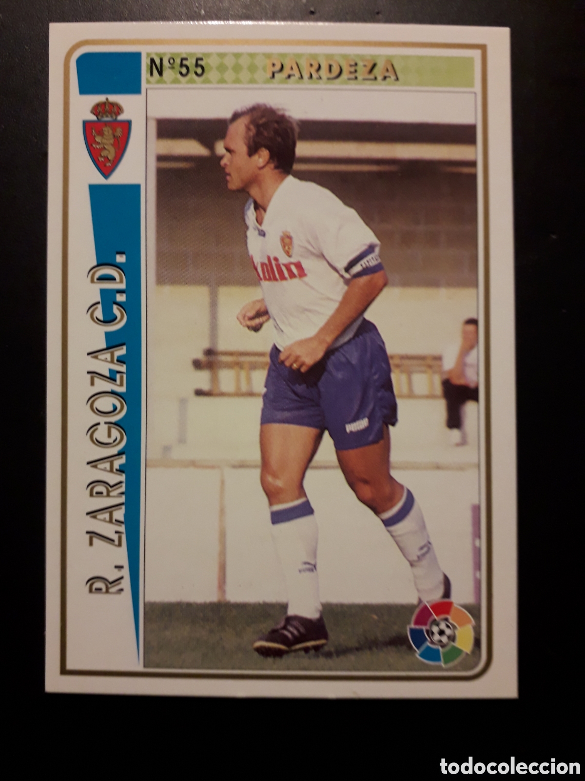 Cromos de f&uacute;tbol: PARDEZA ZARAGOZA N&deg; 55 FICHAS LIGA 1994 1995 94 95 MUNDICROMO MC PEDIDO M&Iacute;NIMO 3&euro;