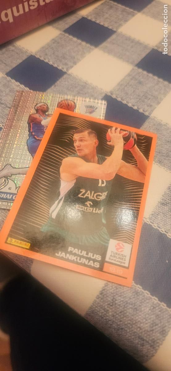 Figurine di Calcio: jankunas 418 euroliga euroleague stickers 2024 2025 24 25