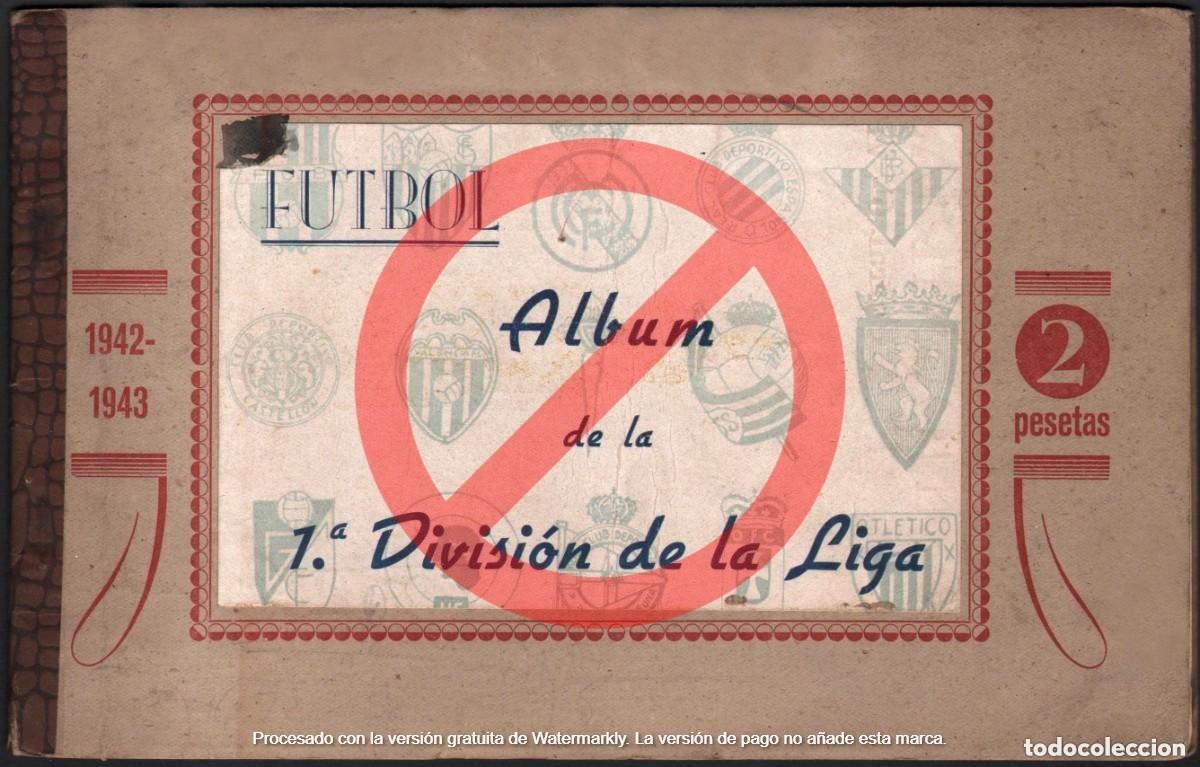 Cartes &agrave; collectionner de Football: 1942-43. Estuche Equipos de F&uacute;tbol. Fabricado en Vigo