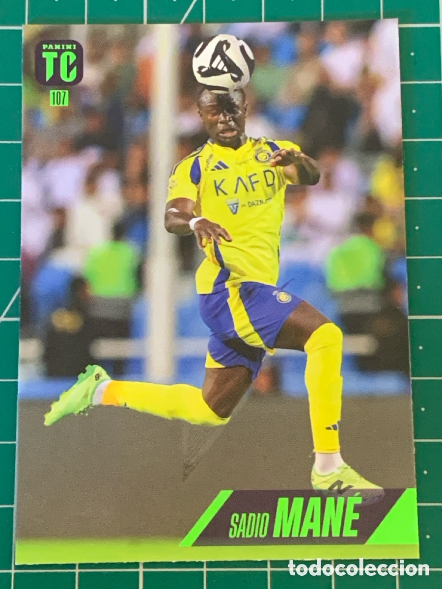 Cromos de f&uacute;tbol: 107 Sadio Mane (Al-Nassr FC) PANINI FIFA Top Class 2025