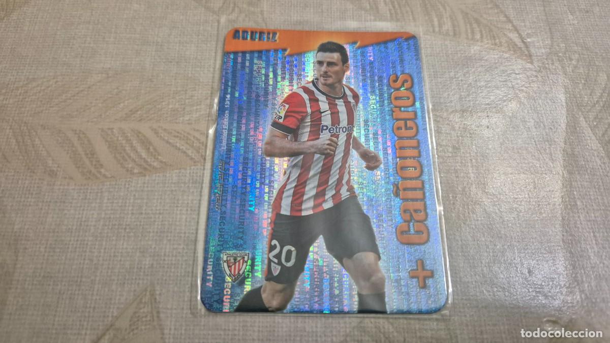 Cartes &agrave; collectionner de Football: LOTE MUNDICROMO LAS FICHAS LA LIGA 2014 2015 ADURIZ + CA&Ntilde;ONEROS LIMITED EDITION SECURITY