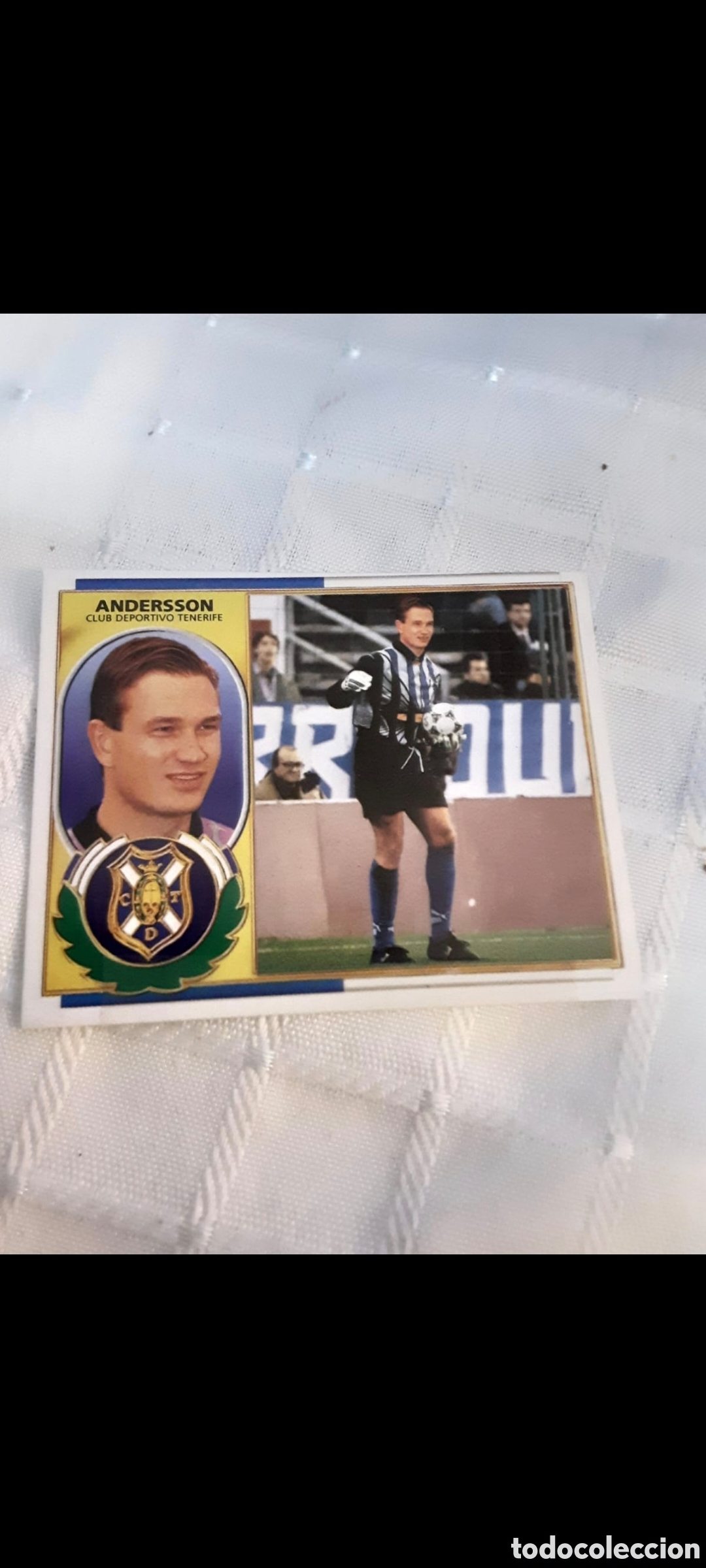 Cromos de f&uacute;tbol: Andersson Tenerife 1996 - Foto 3