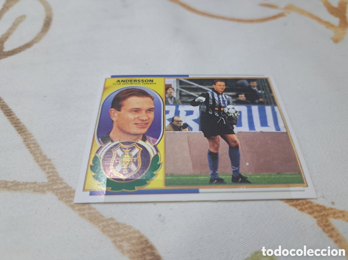 Cromos de f&uacute;tbol: Andersson Tenerife 1996 - Foto 1