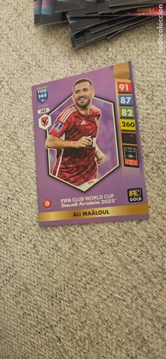 Football Stickers: 383 maaloul fifa 365 adrenalyn 24 25 2025 2024