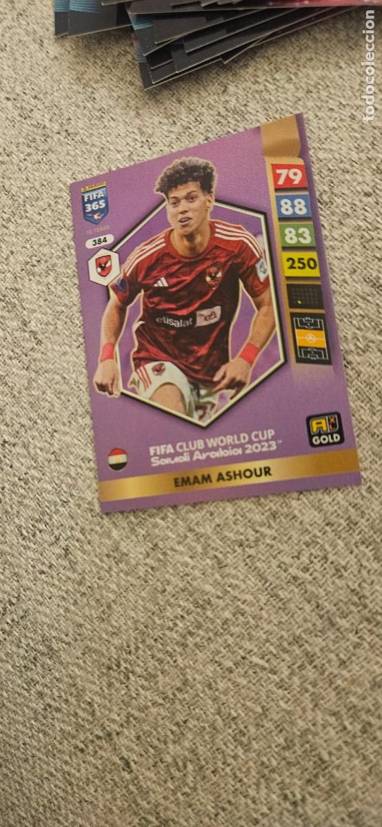 Football Stickers: 384 ashour fifa 365 adrenalyn 24 25 2025 2024