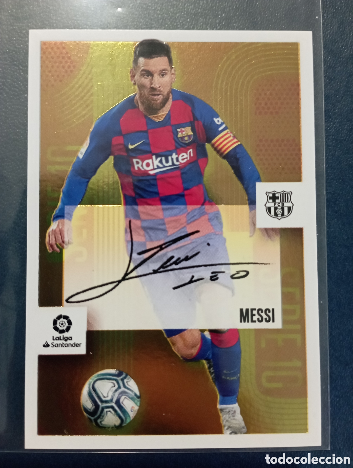 Cromos de f&uacute;tbol: 16 Messi F.C. Barcelona Este Panini 2020-21 Serie 10