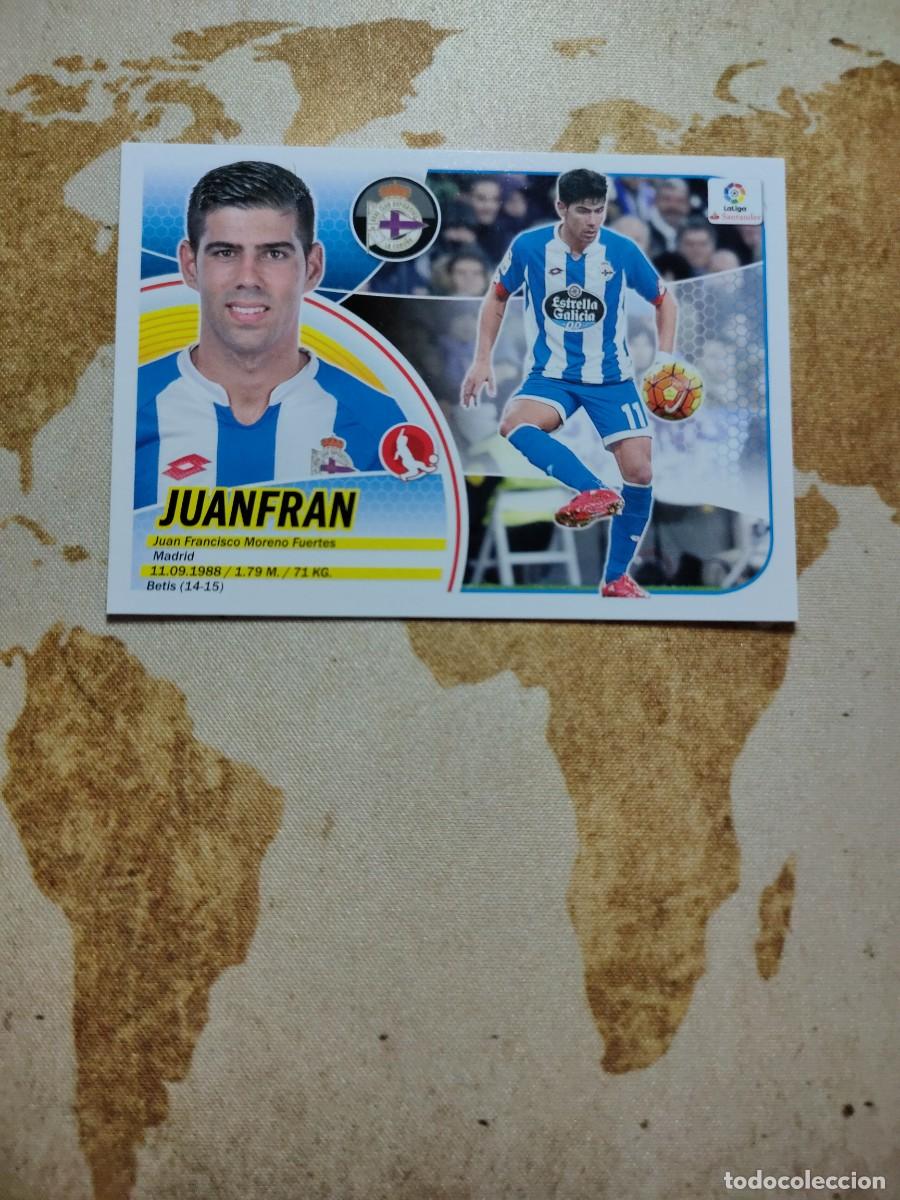 Cromos de Futebol: Liga Este Deportivo 3 B JUANFRAN 2016-17 16 17