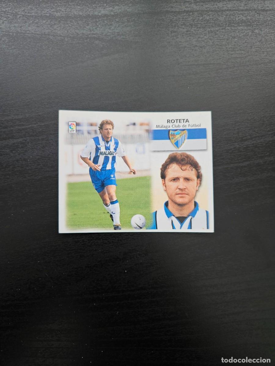 Fu&szlig;ball-Sticker: ROTETA MALAGA LIGA ESTE 99 00 1999 2000 SIN PEGAR NUNCA PEGADO