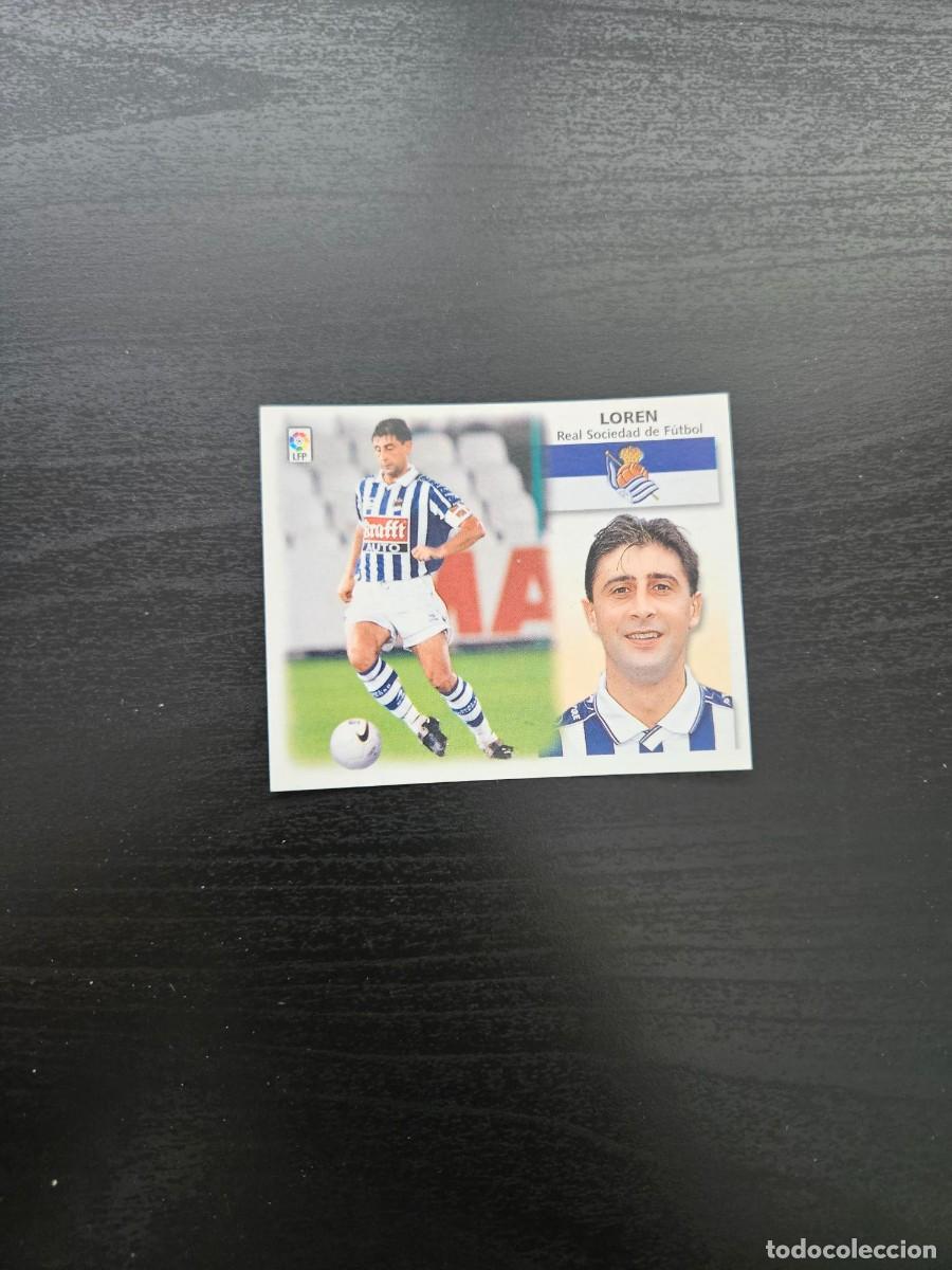 Cromos de Futebol: LOREN REAL SOCIEDAD LIGA ESTE 99 00 1999 2000 SIN PEGAR NUNCA PEGADO