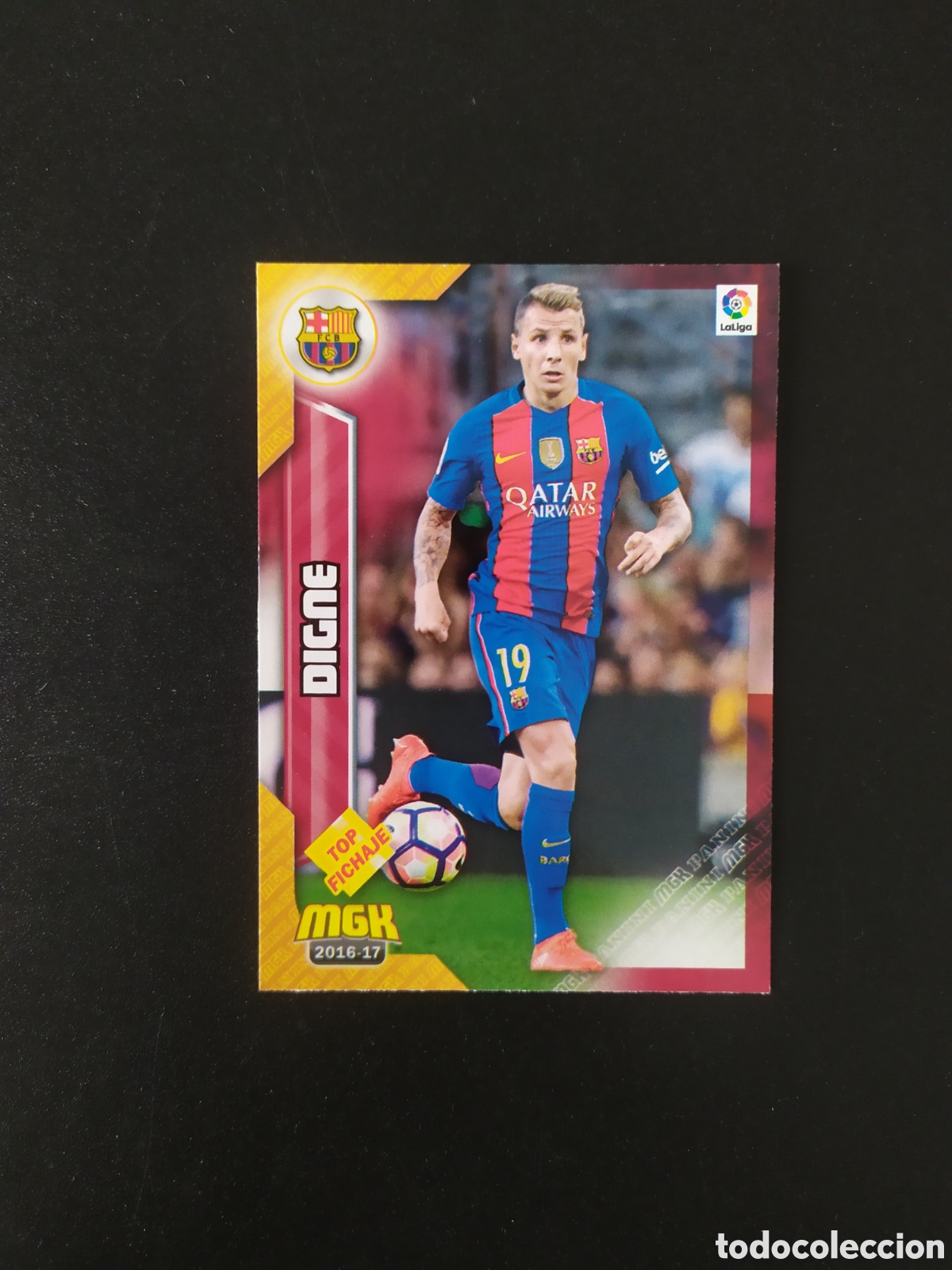 Cromos de f&uacute;tbol: Megacracks 2016 2017 16 17 panini Digne fichaje n&deg; 104 Barcelona