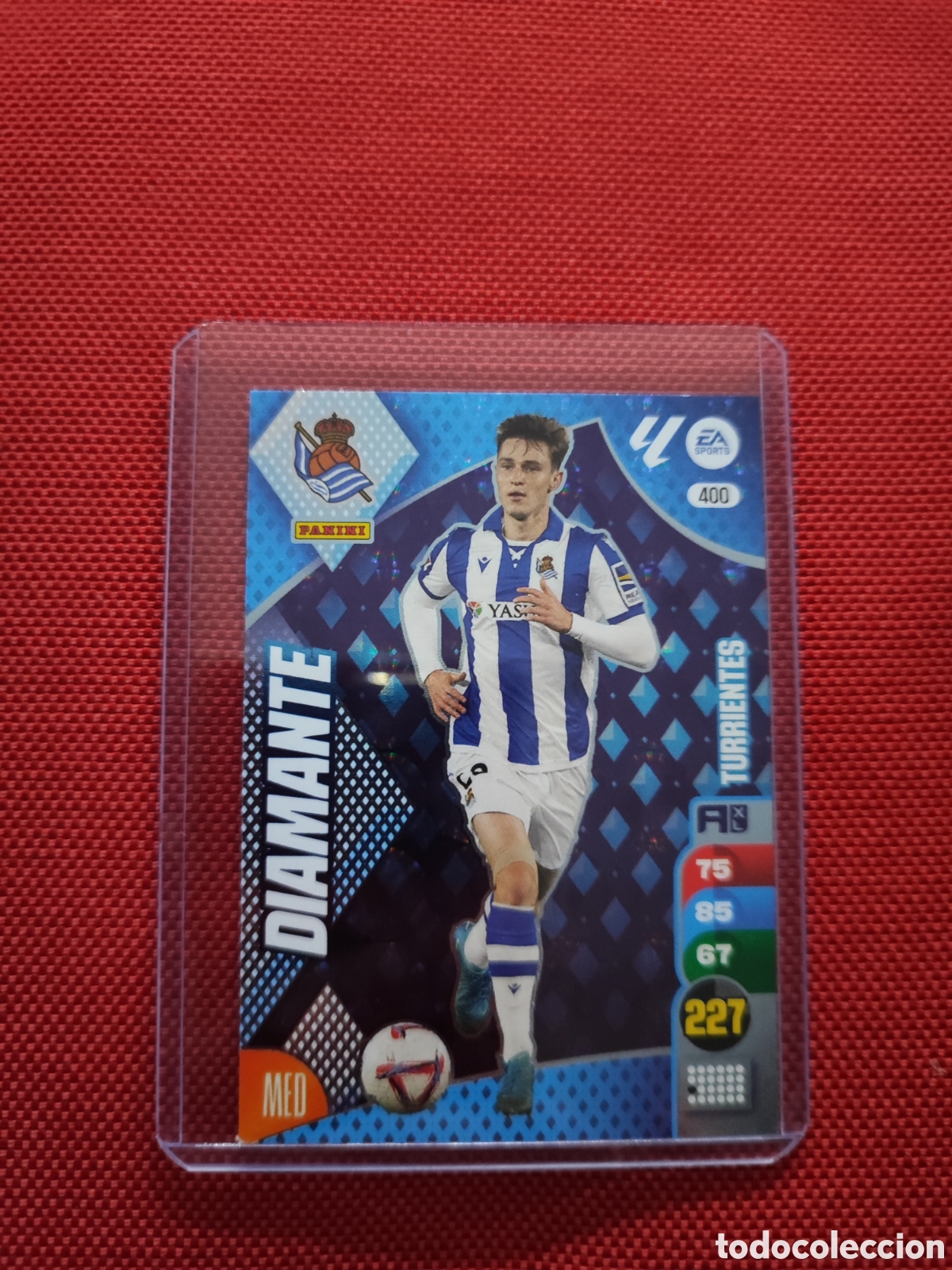 Cromos de Futebol: CARTA DIAMANTE TURRIENTES REAL SOCIEDAD ADRENALYN XL 24/25